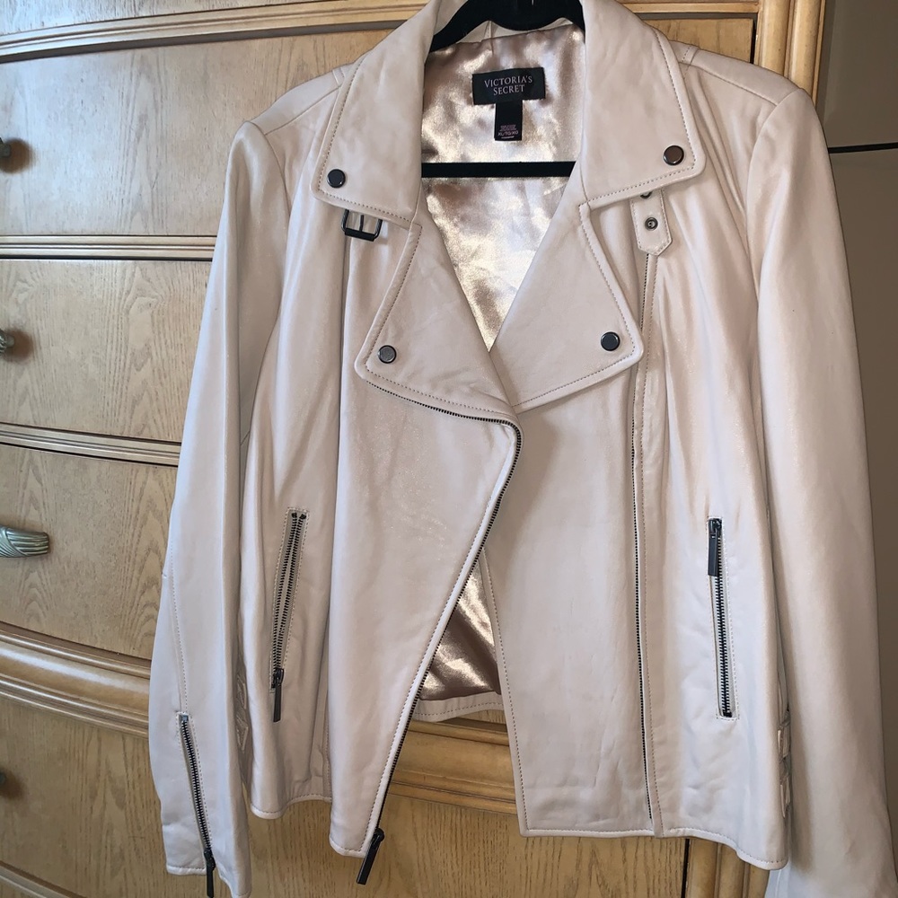 Brand new leather Victoria secrets coat